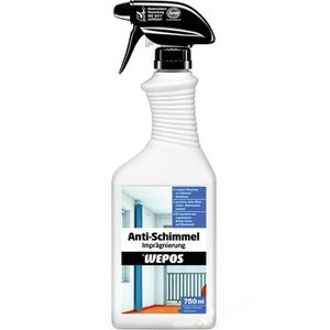 Wepos Schimmelentferner 2000001104 Anti Schimmel Imprägnierung, chlorfrei, mit Langzeitschutz, Spray 750 ml