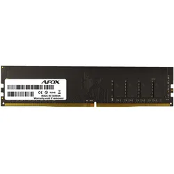 AFOX DDR4 8GB 3200MHZ CL22 XMP2 (1 x 8GB, 3200 MHz, DDR4-RAM, DIMM), RAM, Schwarz