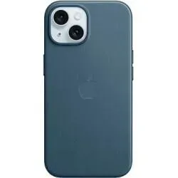 Apple Feingewebe Case mit MagSafe für Apple iPhone 15, pazifikblau
