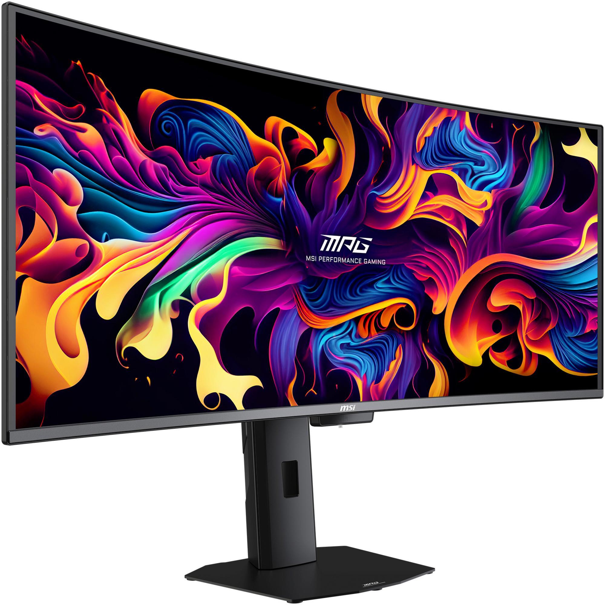 MSI MPG 341CQRDE QD-OLED X36, 86,4 cm (34"), 3440 x 1440 Pixel, UltraWide Quad HD, QD-OLED, 0,03 ms, Schwarz