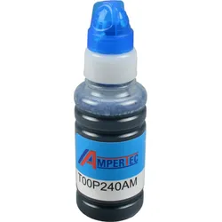 Ampertec Nachfülltinte ersetzt Epson C13T00P240 104 cyan