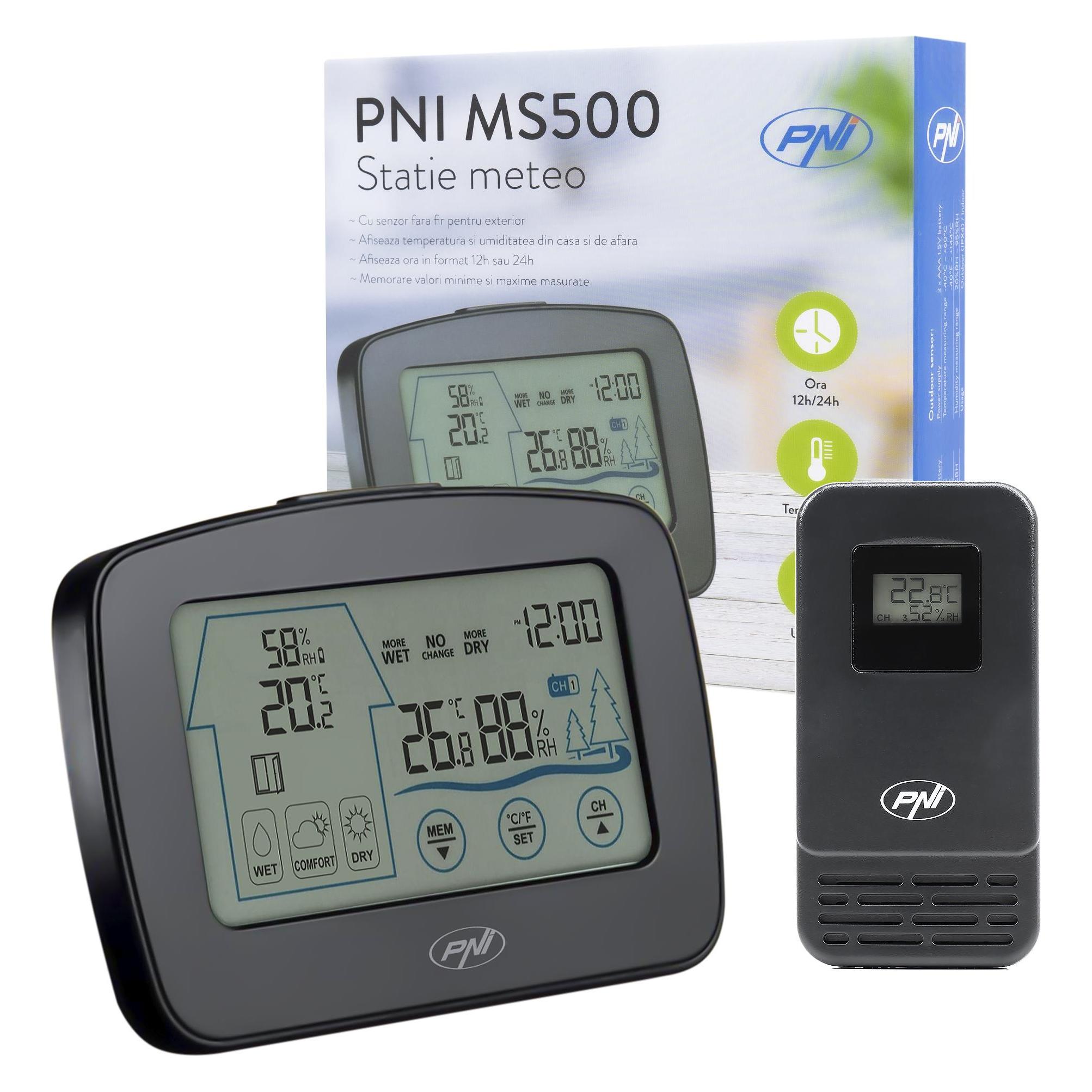 PNI Wetterstation MS500 mit drahtlosem externen Sensor (38686599)