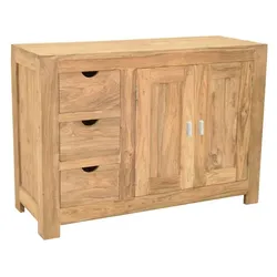 WOLFMÖBEL Kommode Yoga Holz Braun Sheesham
