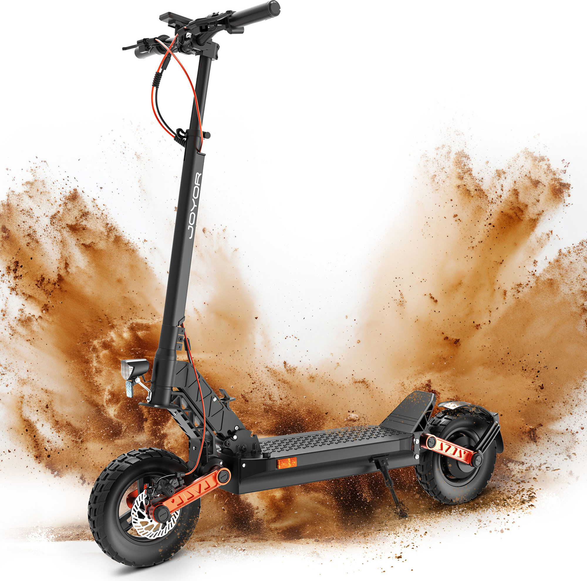 Joyor S5 PRO mit Straßenzulassung (ABE) offroad E-Scooter 500W bis 100km Reichweite 150 kg Federung
