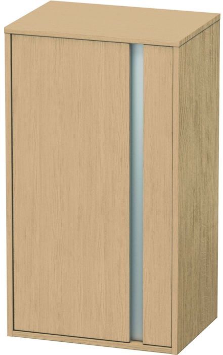 Duravit Ketho Halbhochschrank KT1266L3030 50x36x88cm, Tür links, Eiche natur