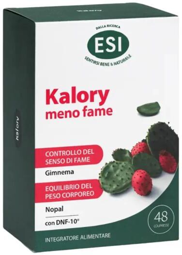 Esi Kalory Meno Fame Integratore Per il Controllo del Peso 48 Ovalette