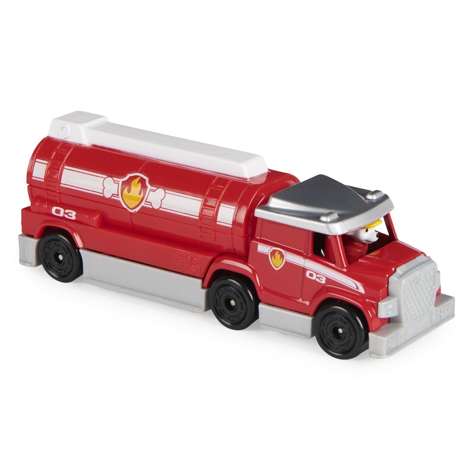 Spin Master PAW Patrol PAW DCT Big Rig Marshall Vrachtwagen, Rood/Wit