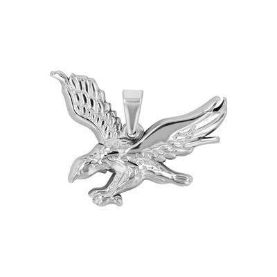 Kettenanhänger AKZENT "Lev, langlebig", silber (silberfarbig), Schmuckanhänger, Herren, Edelstahl, Kettenanhänger