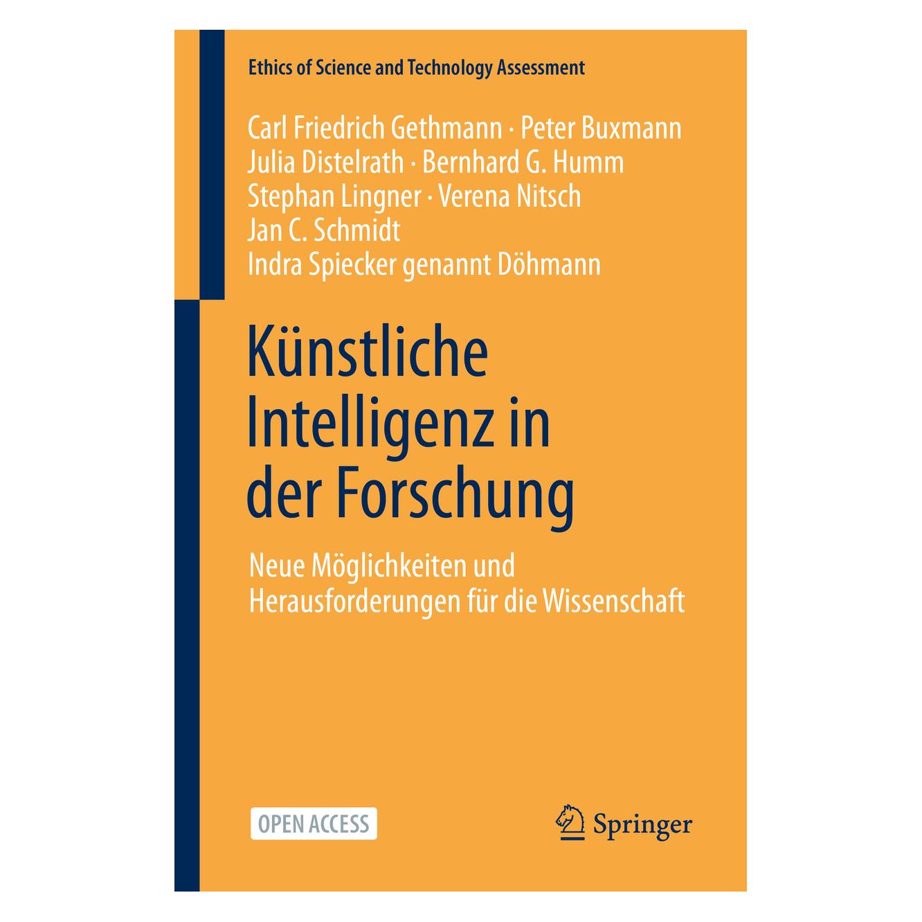 Springer Künstliche Intelligenz in der Forschung (Deutsch, Hardcover, Bernhard G. Humm, Carl Friedrich Gethmann, Indra Spiecker genannt Döhmann, Jan C. Schmidt, Julia Distelrath, Peter Buxmann, Stephan Lingner, Verena Nitsch) (9783662634486)