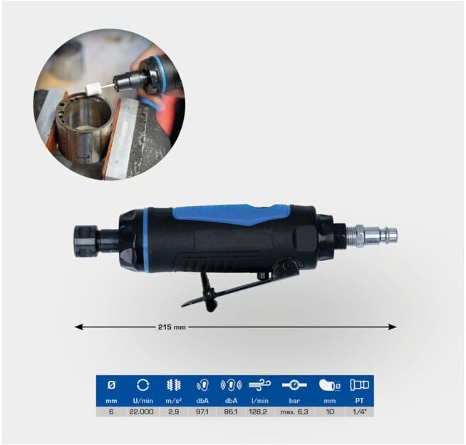 Brilliant Tools Ponceuse droite pneumatique (BT160702)