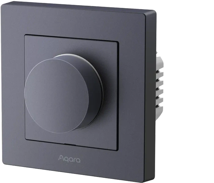 AQARA Dimmer Switch H2 EU (KD-R01D-G), grau - Zigbee und Thread