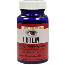 Lutein 20mg Gph Kapseln 30 ST