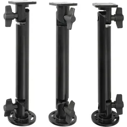 Brodit Pedestal Mount with wingnut, Smartphone Halterung, Schwarz