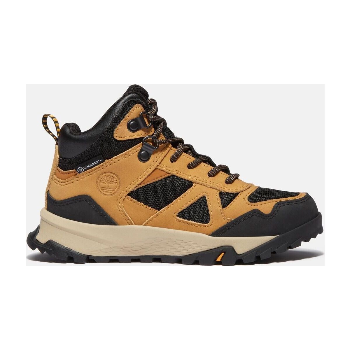 Timberland Kids Mid Lace UP Waterproof Hiking Boot wheat 2 TB1A5NV32311-2