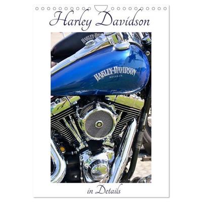 Harley Davidson in Details (Wall Calendar 2026 DIN A4 portrait), CALVENDO 12 Month Wall Calendar