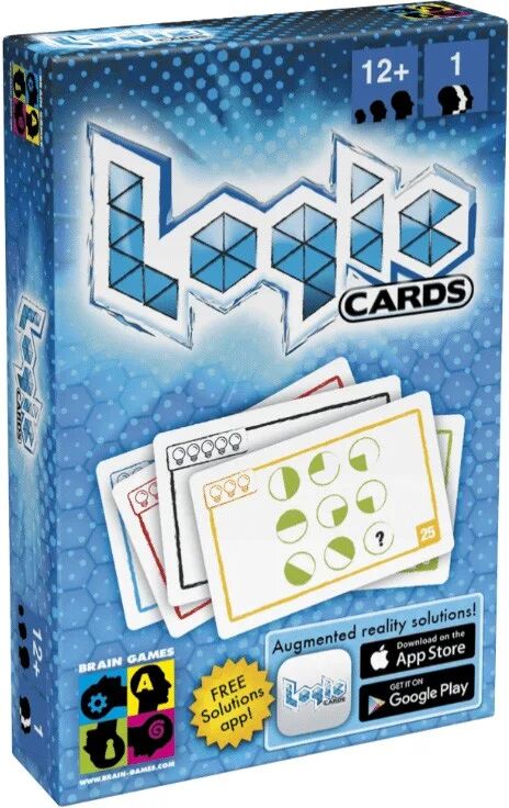 Brain Games Logic Cards Bleu