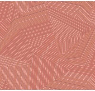 York Wallcoverings Dotted Maze Desert Red Wallpaper