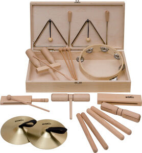 Goldon Percussion Set 5 in Wood Box