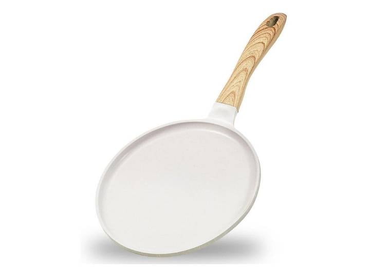 LuxusKollektion Crêpepfanne Crepe Pfanne 28cm Induktion Granit Antihaft Beige 28CM