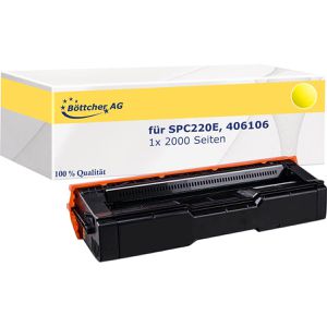 kompatibel für Ricoh Type SPC220E 406106 2000 Seiten gelb