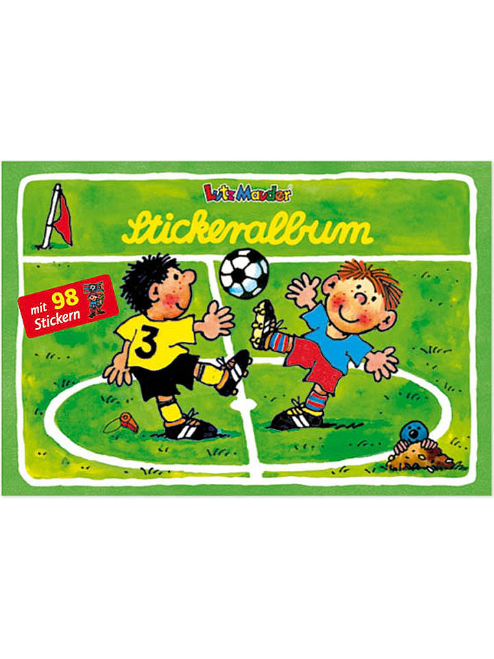 Lutz Mauder Stickeralbum "Fußballer Fritz Flanke" - ab 3 Jahren - onesize