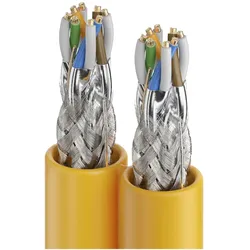 Purelink Installationskabel Cat.7 - duplex - S/FTP - CPR Eca - 50,0m (S/FTP, CAT7, 50 m), Netzwerkkabel