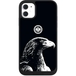 Nivocase Handyhülle für Apple iPhone 11 Hülle NIVOpure Case Schwarz Eintracht Frankfurt Offizielles (Apple iPhone 11), Smartphone Hülle, Schwarz