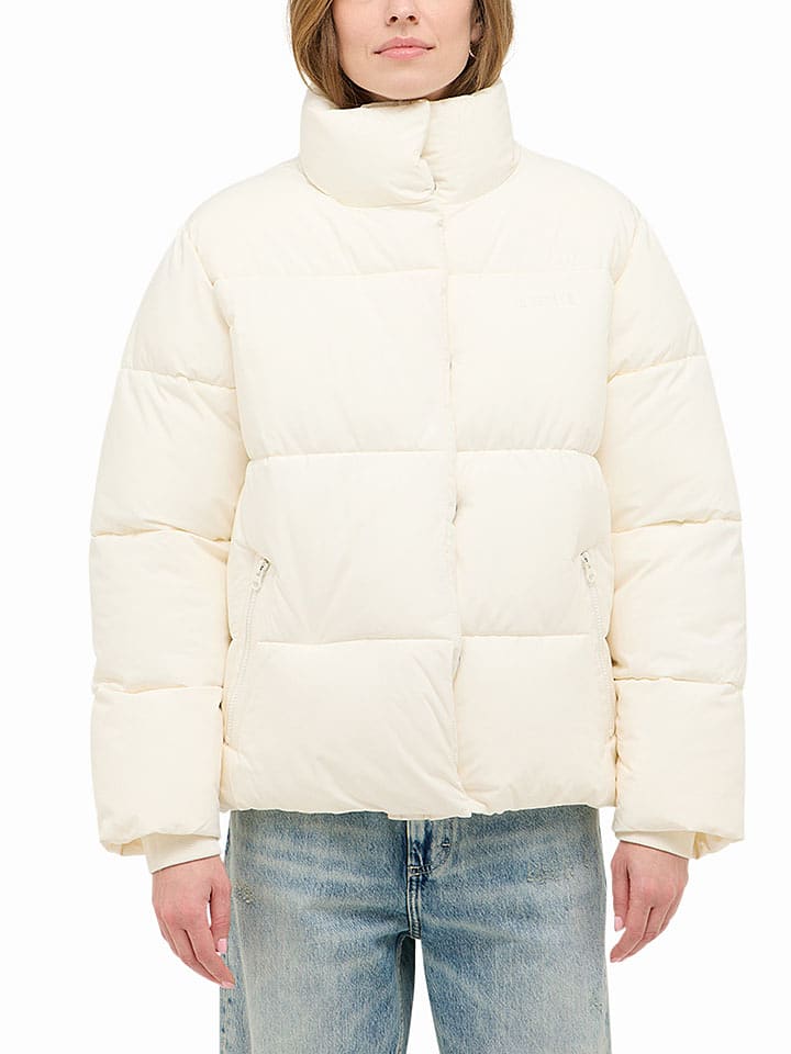 Mustang Steppjacke in Creme - M