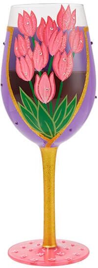 Lolita Mother's Day Wrapped Up Wine Glass