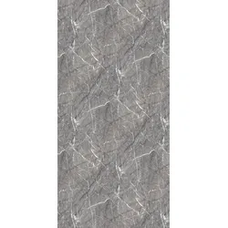 HÜPPE EasyStyle Wandverkleidung 100 × 255 cm, ES010142U, Farbe: Carnico stone grey white