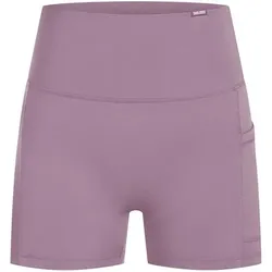 SMILODOX Short Leggings Lissa, Größe L in Lila Lila