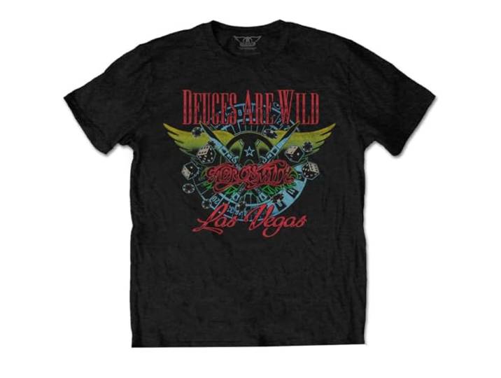 T-Shirt # Xxl Unisex Black # Deuces Are Wild, Vegas