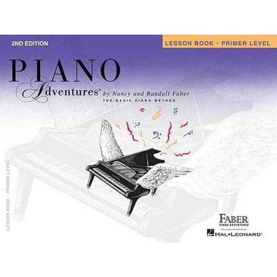 Piano Adventures: Lesson Book - Primer Level, 2nd Edition Beginner Piano Method Book for Kids and Adults Sheet Music for Learning Notes Rhythm and C