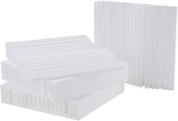 t.akustik Diffusor Wave eps set Weiß