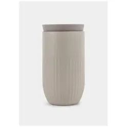 Sagaform, Tasse, Reise-Becher Beige 32cl, Tova, H14cm L7.5cm (320 ml)