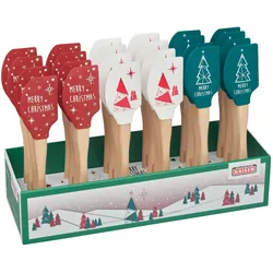 WMF 2300662268 X-MAS TEIGSCHABER DISPLAY 202, Backutensilien, Mehrfarbig