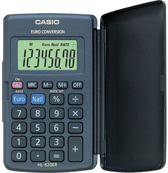 Casio Hl 820 Lommeregner
