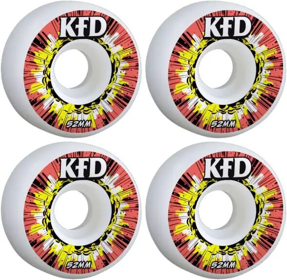 Skateboard Rollen KFD Blast 4 Stk. (52mm - Red)