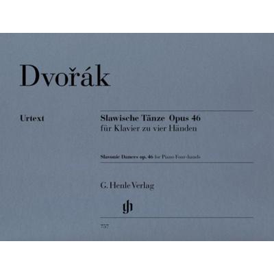 Antonín Dvorák - Slawische Tänze op. 46 für Klavier zu vier Händen -