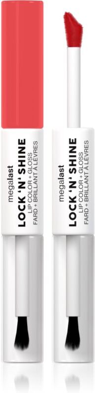 Wet n Wild MegaLast Lock n' Shine long-lasting lipstick and lip gloss shade Shining Hibiscus 8 ml