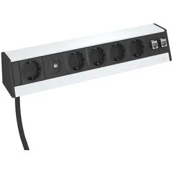 OBO 6116957 Deskbox ohne Befestigungsmaterial Aluminium DB-0B3 D1.4S2K