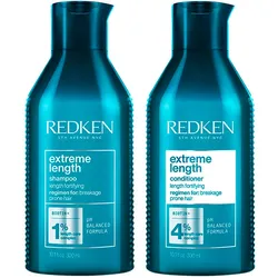 600ml Redken extreme length Set (Shampoo 300ml + Conditioner 300ml)