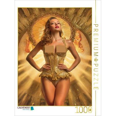 CALVENDO Puzzle Ein Blick wie flüssiges Gold | 1000 Teile Lege-Größe 64x48cm Foto-Puzzle für glückliche Stunden, Sonstige von , Calvendo Puzzle