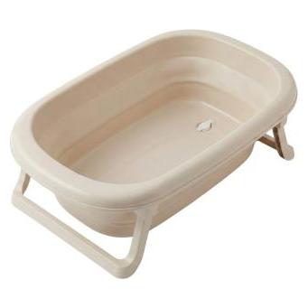 Tega Baby Faltbare Babybadewanne mit Ablaufstopfen - Beige (67327497)