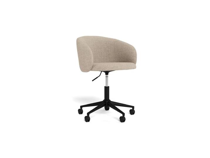 Schreibtischstuhl AC DESIGN Eleanor , beige, H:83cm, Stühle, Schreibtischstuhl, Bürostuhl mit Armlehne