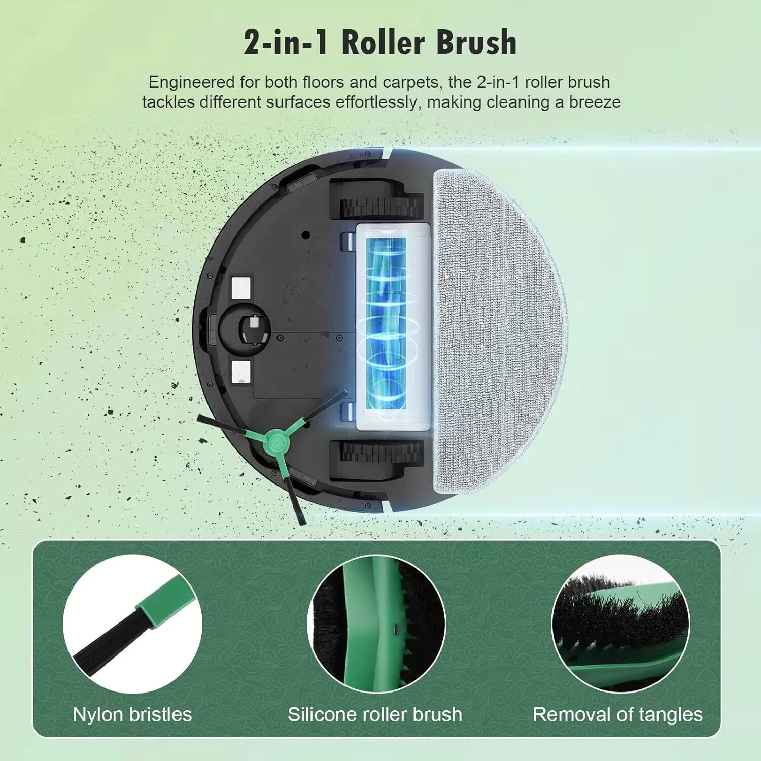 INF 21-teiliges Zubehör-Ersatzteilset kompatibel mit iRobot Roomba Q052 Staubsauger