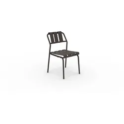 Robuster Terrassenstuhl Verdea stapelbar bronze