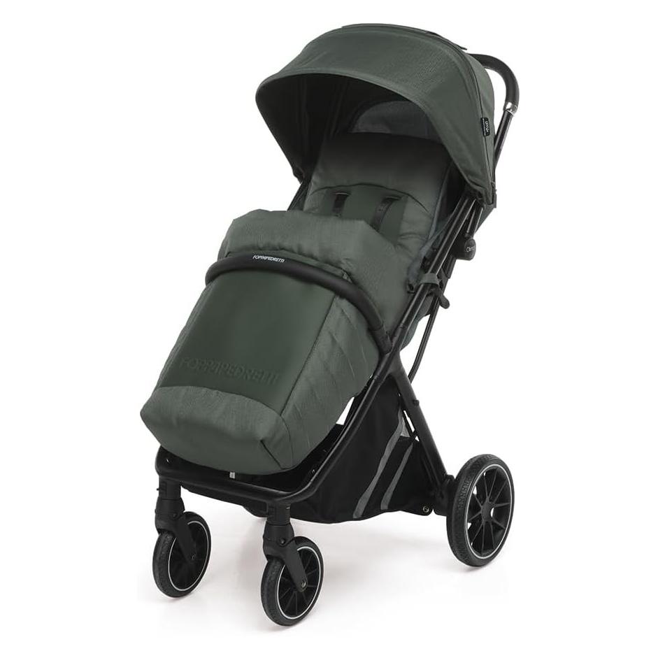 Foppapedretti Kompakter Kinderwagen für 0-22 kg, einhändig faltbar, selbststehend, UPF50+ Stoff (0 Monate - 4 Jahre) (9700346003)