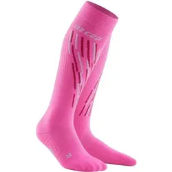 CEP Damen Ski Thermo Socks, Größe III in Pink Pink