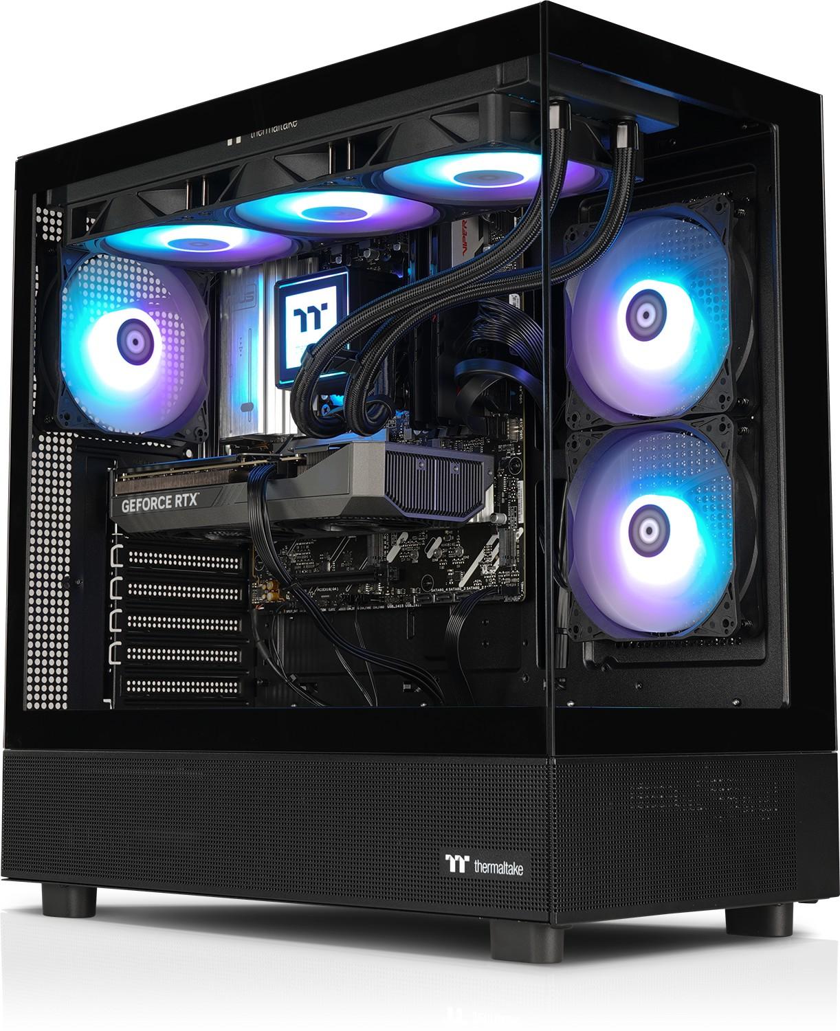 kiebel.de Gaming PC Blizzard IX AMD Ryzen 7 9800X3D, 32GB DDR5, NVIDIA RTX 5070 12 GB, 1TB SSD, Windows 11, Gaming PC